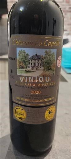 Bordéus Bordeaux Superior Château La Capelle Spéciale 2020