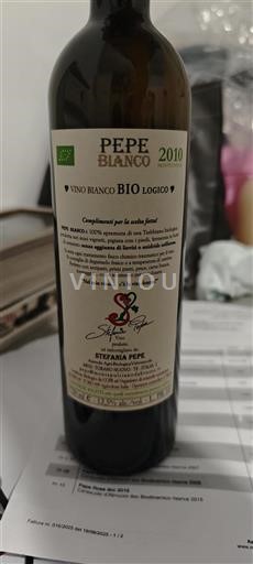 Abruzzerna Ospecificerad Stefania Pepe Pepe Bianco 2010