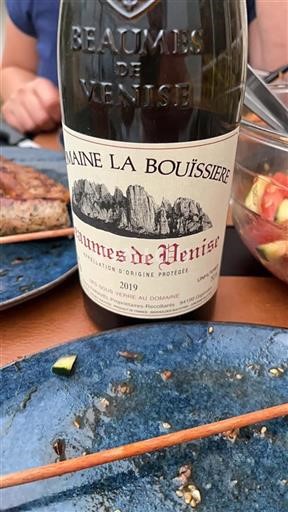 Valle del Ródano Beaumes de Venise Domaine La Bouïssière 2019