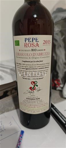 Abruzzerna Ospecificerad Stefania Pepe Pepe Rosa 2015