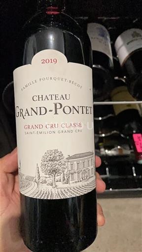 Bordeaux Saint-Émilion Grand Cru Château Grand-Pontet 2019