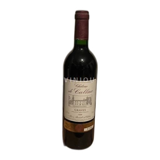Bordeaux Graves Château Callac 1998