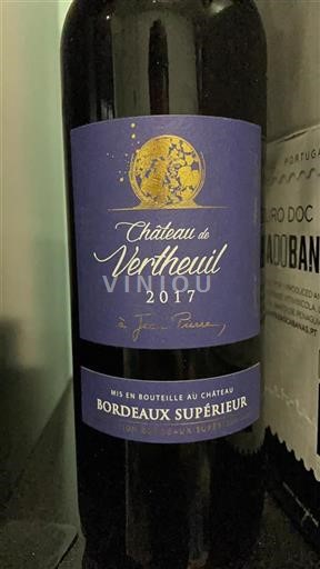 Bordeaux Bordeaux Supérieur Château Vertheuil 2017