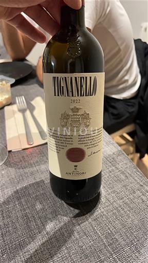 Toscana Ikke spesifisert Antinori Tignanello 2022