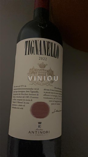 Toscana No especificado Antinori Tignanello 2022