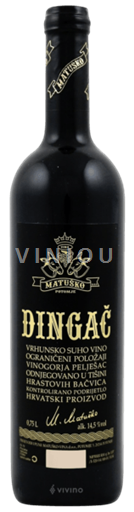 Dalmatia Dingač Matuško Dingač 2019