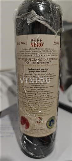 Abruzzerna Montepulciano d'Abruzzo Stefania Pepe Pepe Nero 2003