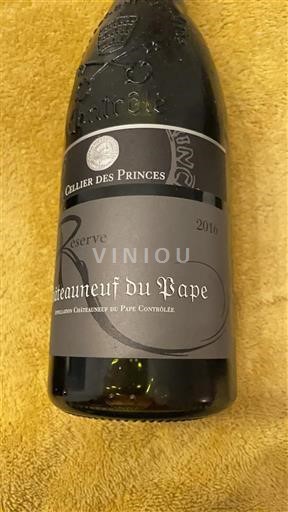 Thung lũng Rhône Châteauneuf-du-pape Cellier des Princes Réserve 2016