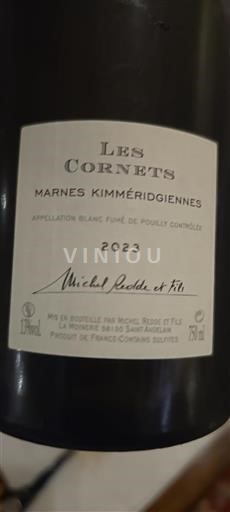 Loire Valley Pouilly-Fumé Michel Redde et Fils Les Cornets 2023