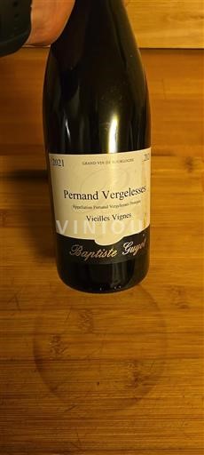 Bourgogne Pernand-Vergelesses Baptiste Guyot Vieilles Vignes 2021