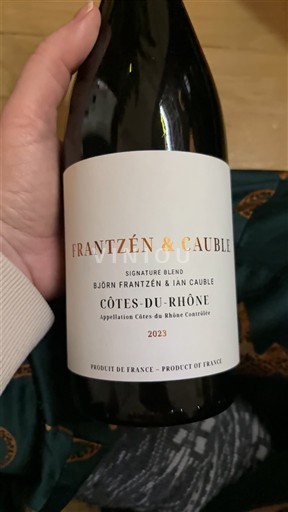 Rhônen laakso Côtes-du-rhône Frantzén & Cauble Signature Blend 2023
