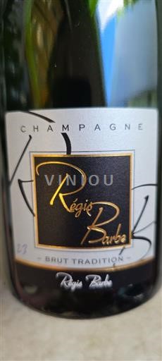 Champagne Sâm-panh Régis Barbe Brut Tradition Không niên vụ