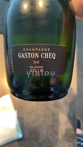 Champagne Gaston Cheq 2018
