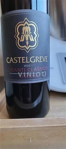 Toscana Chianti Classico Riserva Castelgreve 2021