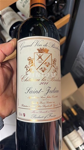 Viner Rouge sec Château la Bridane 2014 Frankrike Bordeaux Saint-Julien AOC