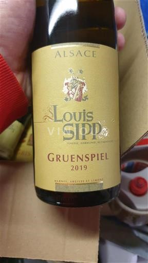 Alsacia Grand Cru Louis Sipp Gruenspiel 2019