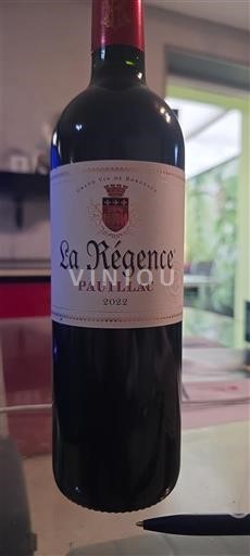 Bordéus Pauillac La Régence 2022