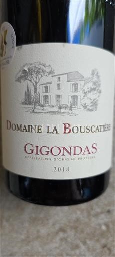 Rona dolina Gigondas Domaine La Boucatière 2018