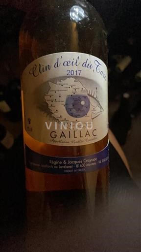 Sydvestfrankrig Gaillac Régine & Jacques Crayssac Clin d'œil du Tarn 2017
