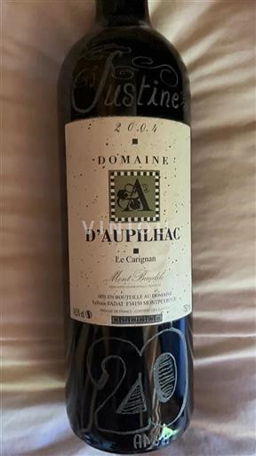 Languedoc Unspecified Domaine Aupilhac Le Carignan 2004