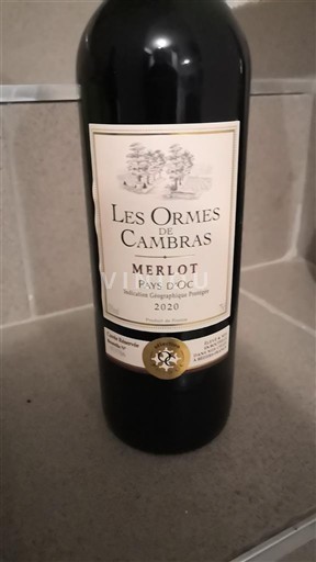 Languedoc-Roussillon Pays d'Oc Les Ormes de Cambras 2020