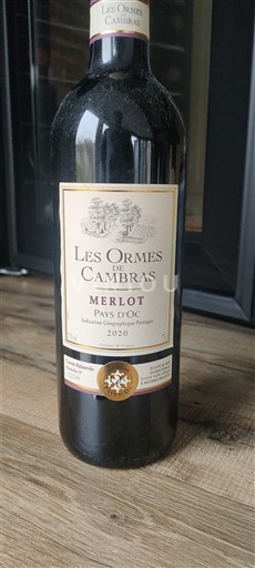 Languedoc og Roussillon Pays d'oc Les Ormes de Cambras 2020