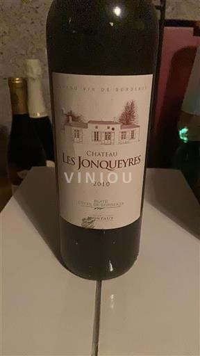 Burdeos Blaye-Côtes de Burdeos Château Les Jonqueyres 2010