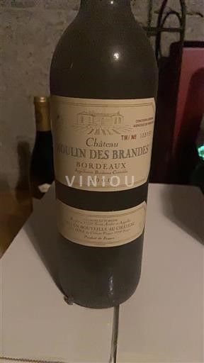 Bordeaux Château Moulin des Brandes 2000