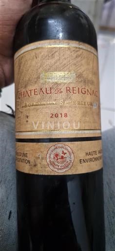 Burdeos Bordeaux superior Château Reignac 2018