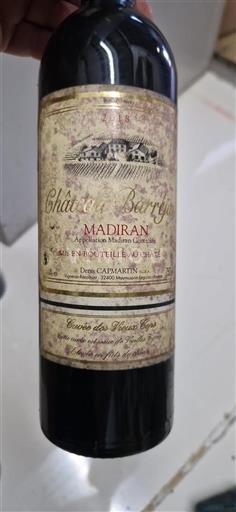 Sudoeste Madiran Château Barrejat des Vieux Ceps 2018