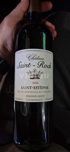 Bordeaux Saint-Estèphe Château Saint-Roch 2016