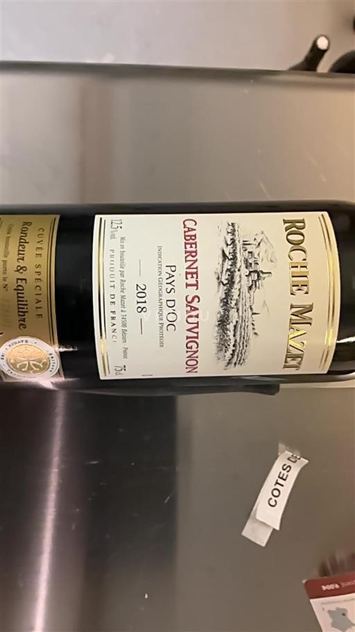 Languedoc und Roussillon Pays d'Oc Roche Mazet Rondeur & Équilibre 2018