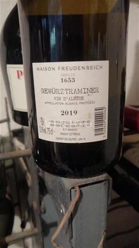 Alsace Grand Cru Maison Freudenreich Gewürztraminer 2019