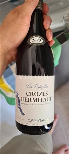 Rhônen laakso Crozes-Hermitage Cave de Tain Les Perdrigolles 2023