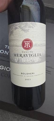 Tuscan Wines Bolgheri Tenuta Meraviglia 2021