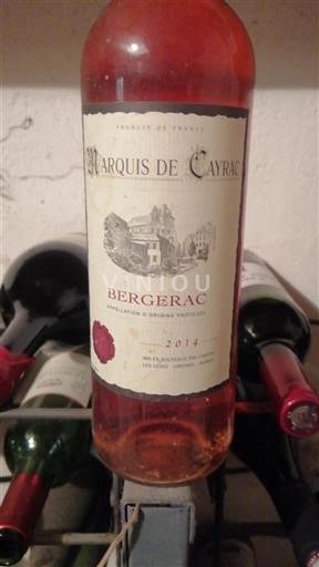 Sud-Ouest Bergerac Marquis de Cayrac 2014