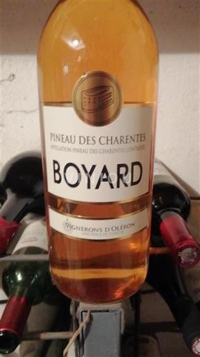 Poitou-Charentes Pineau des Charentes Vignerons Oléron Boyard Senza annata