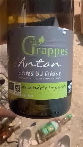Rhône-dalen Côtes-du-Rhône Grappes Antan 2019