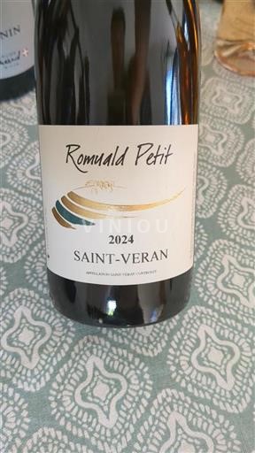 Borgoña Saint-Véran Romuald Petit 2024