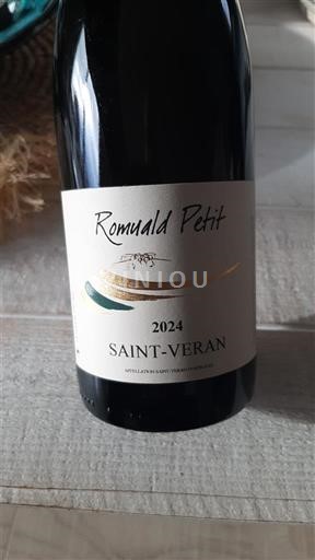 Bourgogne Saint-Véran Romuald Petit 2024