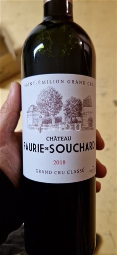 Bordeaux Saint-Émilion Grand Cru Grand Cru Château Faurie de Souchard 2018
