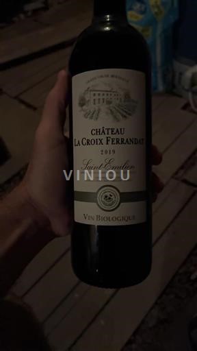Bordeaux Saint-Émilion Château La Croix Ferrandat 2019