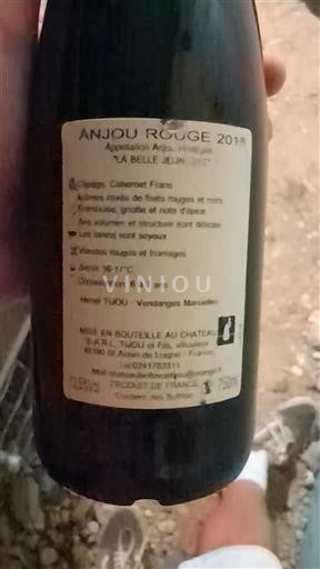 Valle della Loira Anjou EARL Tijou et Fils La Belle Jeunesse 2018