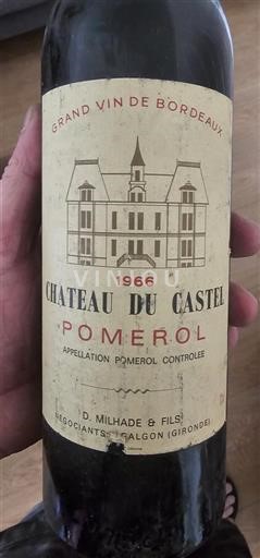 Burdeos Pomerol Château Castel 1966