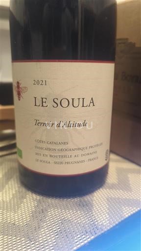 Languedoc and Roussillon Côtes Catalanes Le Soula Terroir d'Altitude 2021