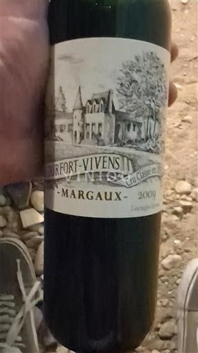Burdeos Margaux Grand Cru Durfort-Vivens 2009