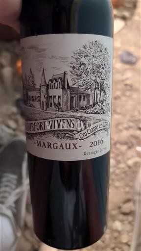 Burdeos Margaux Grand Cru Durfort-Vivens 2016