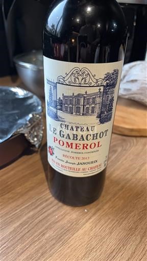 Bordeaux Pomerol Château Le Gabachot 2013