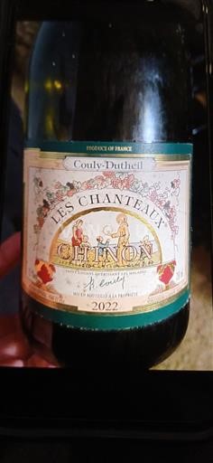 Valle del Loira Chinon Couly-Dutheil Les Chanteaux 2022