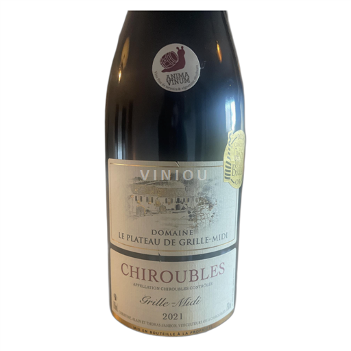 Beaujolais Chiroubles Domaine Le Plateau de Grille-Midi Grille-Midi 2021